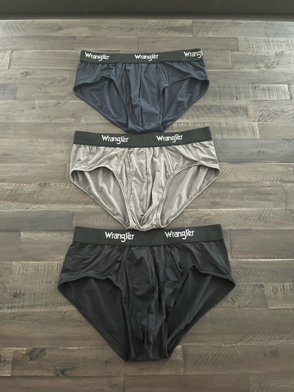 MENS WRANGLER MICROFIBER POLYESTER BRIEFS